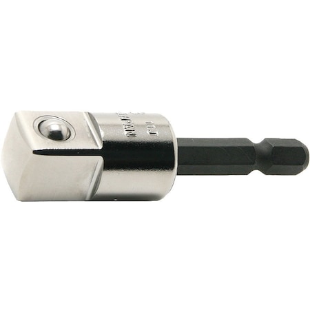 Ko-Ken Adaptor 3/8 Square 55mm 1/4 Hex Drive BD023E-3/8